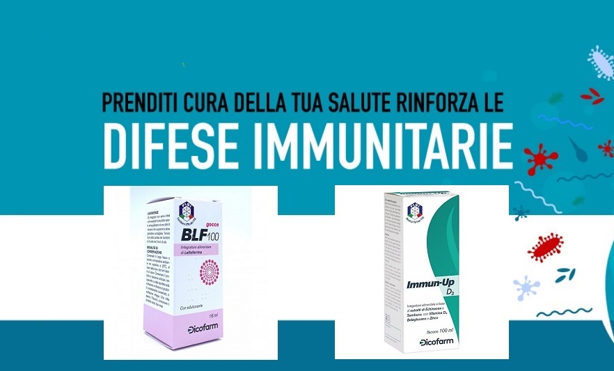 Fitoterapici e Lattoferrina: IMMUN UP e BLF 100