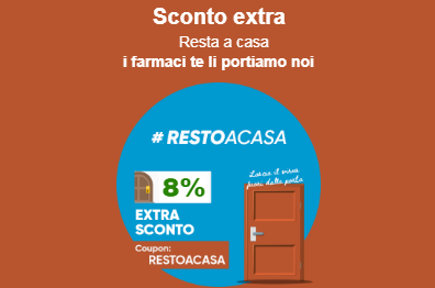 RESTO A CASA: 8 % DI SCONTO EXTRA SUL CATALOGO