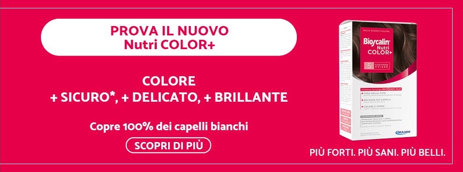 Bioscalin Nutricolor: Scopri le nuove Colorazioni in vendita e offerta