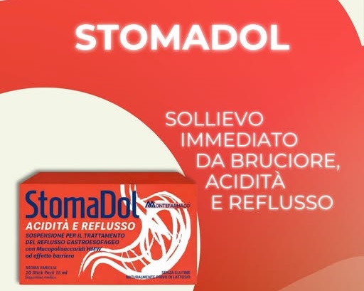 Stomadol integratore per reflusso ed acidità in vendita ed offerta