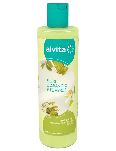 ALVITA GEL DOCCIA FIORI ARANCIO/TE' VERDE 300 ML - Farmafamily.it
