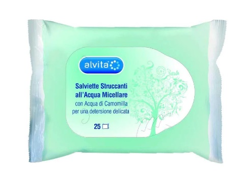 ALVITA SALVIETTE STRUCCANTI 25 PEZZI - Farmafamily.it