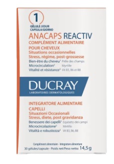 ANACAPS REACTIV CAPELLI SITUAZIONE OCCASIONALE 30 CAPSULE - Farmafamily.it