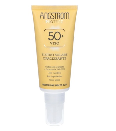 ANGSTROM FLUIDO VISO OPACIZZANTE 50+ 40 ML - Farmafamily.it