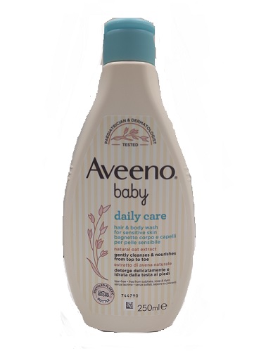 AVEENO BABY BAGNETTO TESTA PIEDI 250 ML - Farmafamily.it