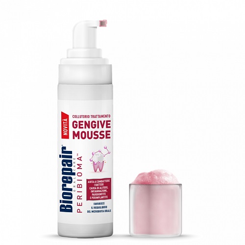 BIOREPAIR ORAL CARE PERIBIOMA PRO COLLUTORIO GENGIVE MOUSSE 200 ML - Farmafamily.it