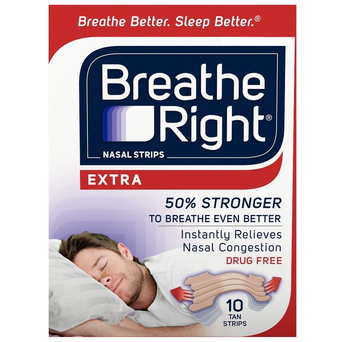 CEROTTI NASALI BREATHE RIGHT EXTRA FORTE 10 PEZZI - Farmafamily.it
