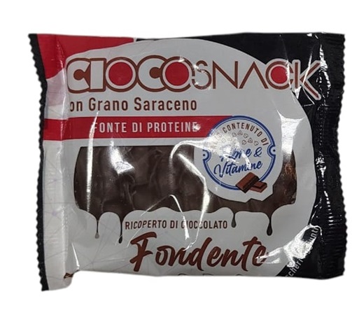 CIOCOSNACK FONDENTE GALLETTA GRANO SARACENO 35 G - Farmafamily.it