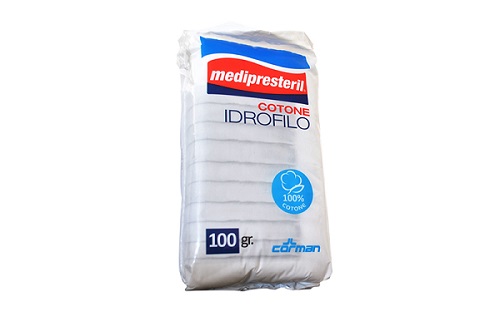 COTONE IDROFILO FU MEDIPRESTERIL CONFEZIONE DA 100GRAMMI - Farmafamily.it