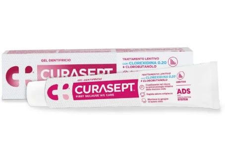 CURASEPT GEL DENTIFRICIO ADS DNA TRATTAMENTO LENITIVO 75 ML - Farmafamily.it