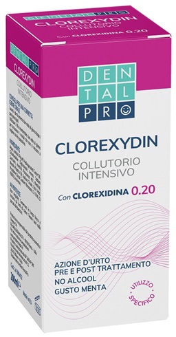 DENTALPRO COLLUTORIO CLOREXYDIN 0,20 200 ML - Farmafamily.it