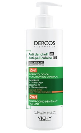 DERCOS 2in1 Shampoo + Balsamo Anti-forfora DS VICHY 200ml - Farmafamily.it