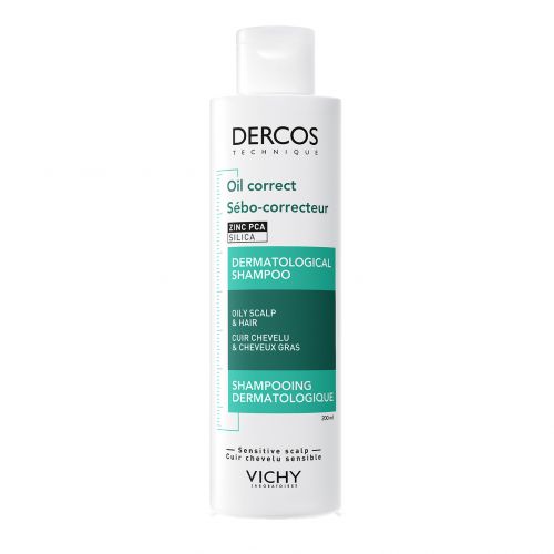 DERCOS TECHNIQUE OIL CONTROL SHAMPOO 200 ML - Farmafamily.it