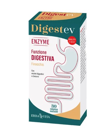 DIGEST EV ENZYME 30 COMPRESSE - Farmafamily.it