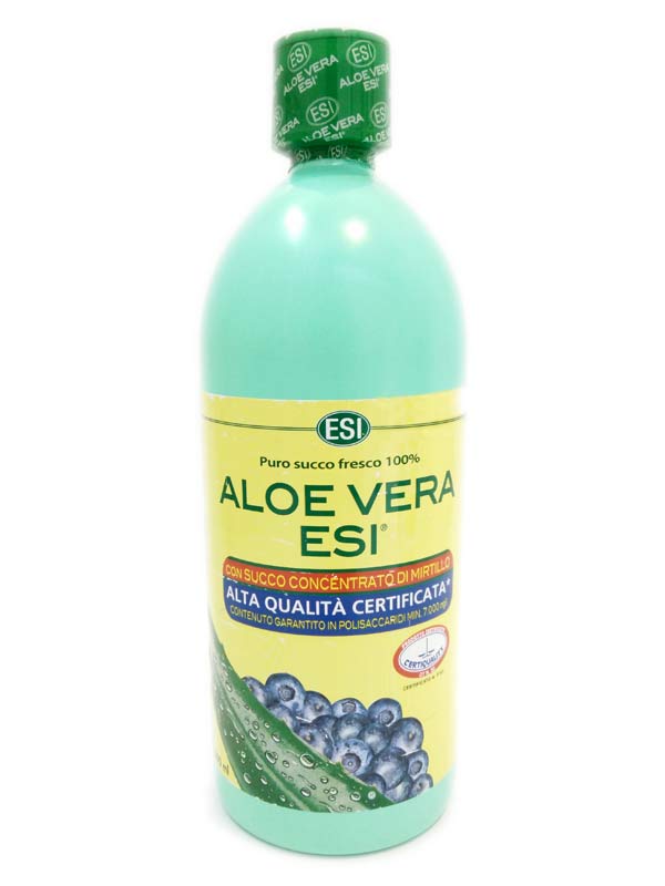 ESI ALOE VERA SUCCO MIRTILLO 1000 ML - Farmafamily.it