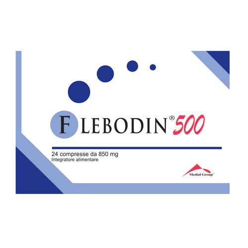 FLEBODIN 500 24 COMPRESSE DA 850 MG - Farmafamily.it