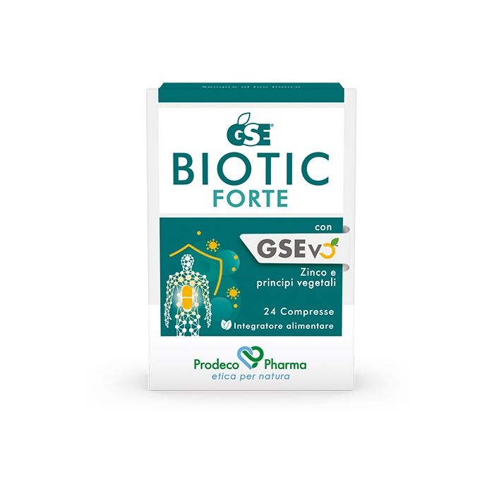 GSE BIOTIC FORTE 24 COMPRESSE - Farmafamily.it