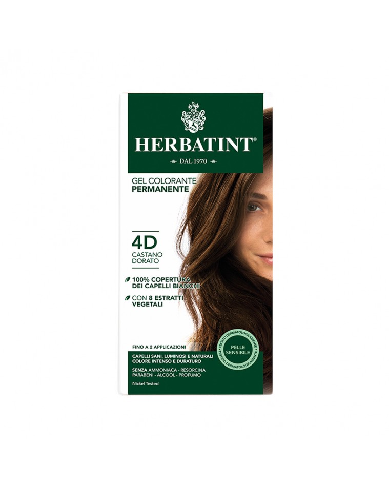 HERBATINT 4D CASTANO DORATO 150 ML - Farmafamily.it