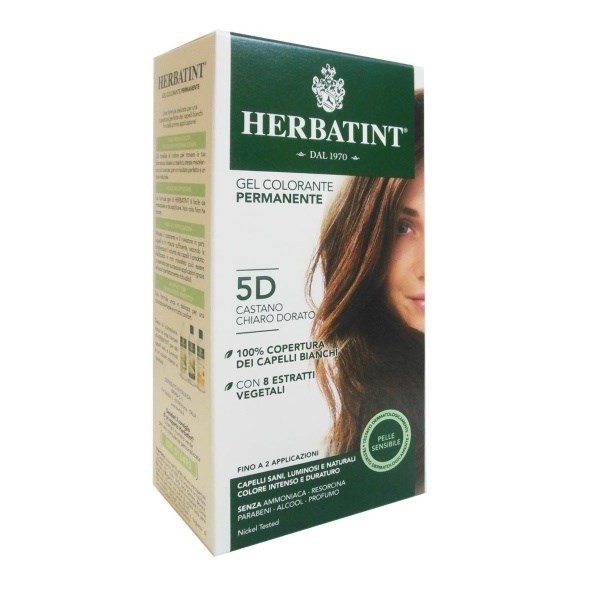 HERBATINT 5D CASTANO CHIARO DORATO 150 ML - Farmafamily.it