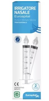 IRRIGATORE NASALE EUROSPITAL 2 PEZZI - Farmafamily.it