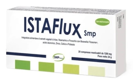 ISTAFLUX SMP 20 COMPRESSE OBLUNGHE - Farmafamily.it