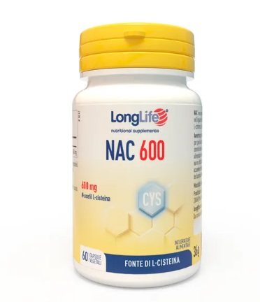 LONGLIFE NAC 600MG 60 CAPSULE - Farmafamily.it