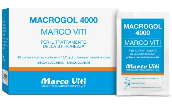MACROGOL 4000 20 BUSTINE DA 10,7 G - Farmafamily.it
