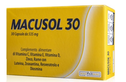 MACUSOL 30 30 CAPSULE - Farmafamily.it