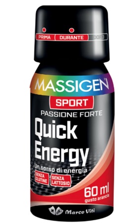 MASSIGEN SPORT QUICK ENERGY 60 ML - Farmafamily.it