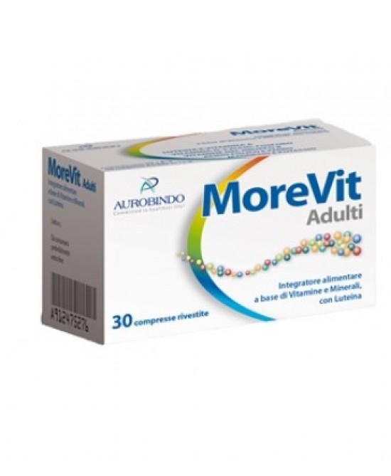 MOREVIT ADULTI 30 COMPRESSE - Farmafamily.it