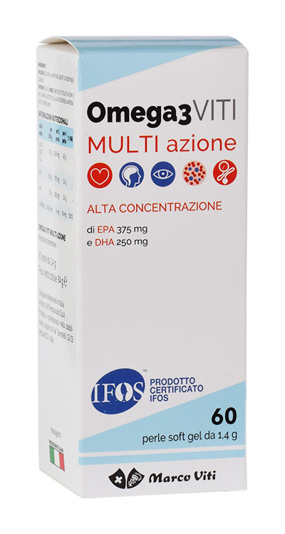 Marco viti Omega 3 Multi Azione 60 Perle (Ex Cardio) - Farmafamily.it