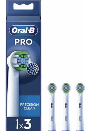 ORALB POWER REFILL EB20-3 PRECISION CLEAN 3 PEZZI - Farmafamily.it