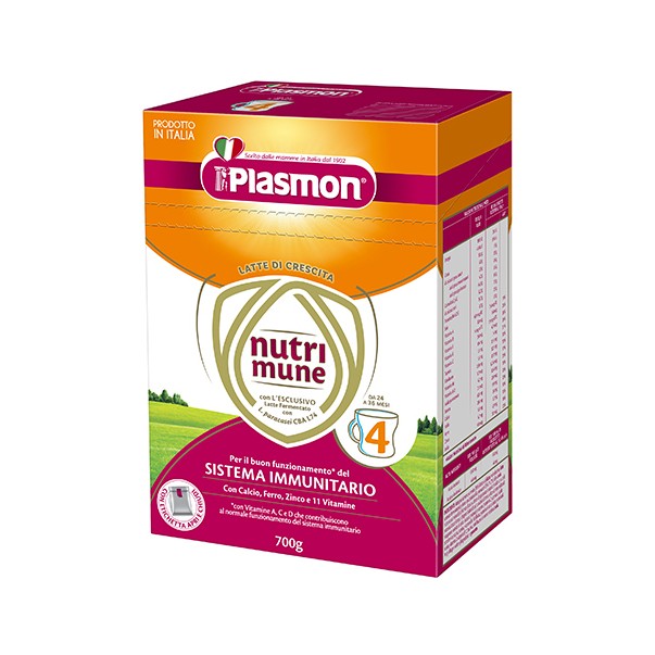 PLASMON NUTRI-MUNE LATTE STAGE 4 POLVERE 700 G - Farmafamily.it