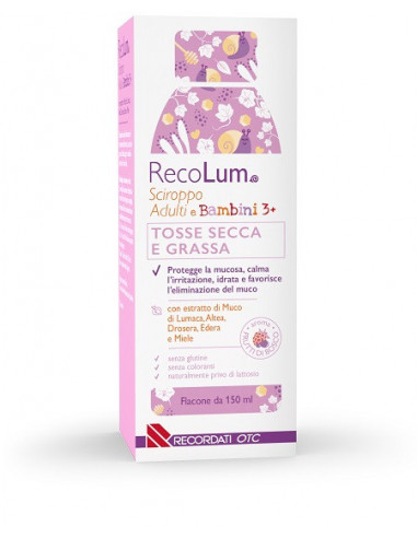 RECOLUM SCIROPPO TOSSE ADULTI E BAMBINI  - Farmafamily.it