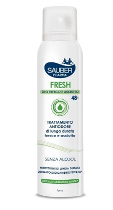SAUBER FRESH DEODORANTE SPRAY 150 ML - Farmafamily.it