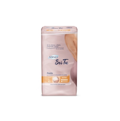 SERENITY PANTS PANNOLONE A MUTANDINA ADVANCE SEITU EXTRA TAGLIA LARGE 10 PEZZI - Farmafamily.it
