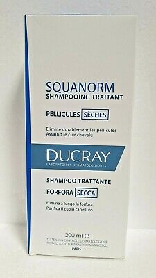 SQUANORM SHAMPOO TRATTANTE ANTIFORFORA FORFORA SECCA 200 ML - Farmafamily.it