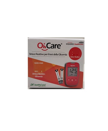 STRISCE REATTIVE GLICEMIA OH' CARE MODELLO IGM-1001A 25 PEZZI - Farmafamily.it