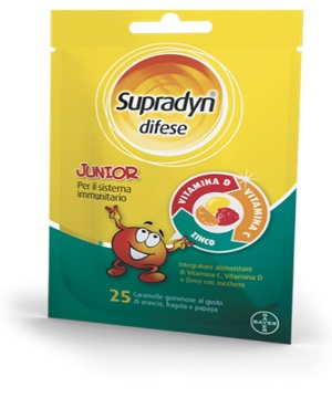 SUPRADYN DIFESE JUNIOR 25 CARAMELLE GOMMOSE - Farmafamily.it