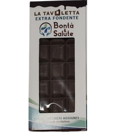 TAVOLETTA CIOCCOLATO FONDENTE MALTITOLO - Farmafamily.it