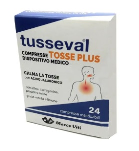 TUSSEVAL TOSSE PLUS 24 COMPRESSE - Farmafamily.it