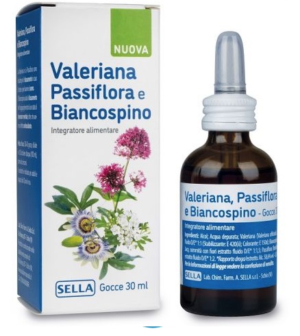 VALERIANA PASSIFLORA E BIANCOSPINO GOCCE 30 ML - Farmafamily.it