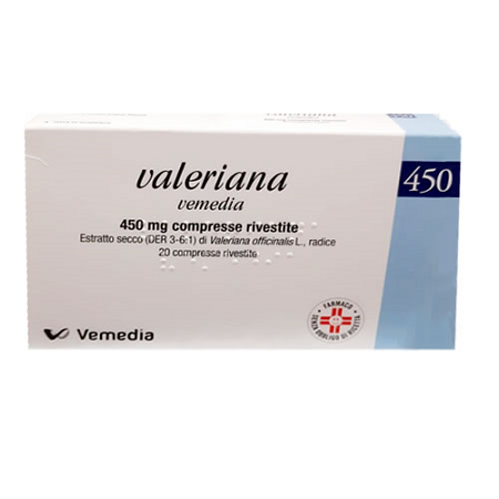 VALERIANA VEMEDIA*20CPR RIV450 - Farmafamily.it