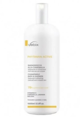 VEBIX PHYTAMIN ACTIVE BAGNODOCCIA CAMOMILLA 1000 ML - Farmafamily.it