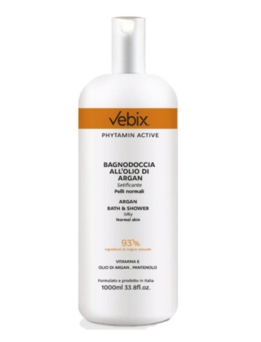 VEBIX PHYTAMIN ACTIVE BAGNODOCCIA OLIO ARGAN 1000 ML - Farmafamily.it
