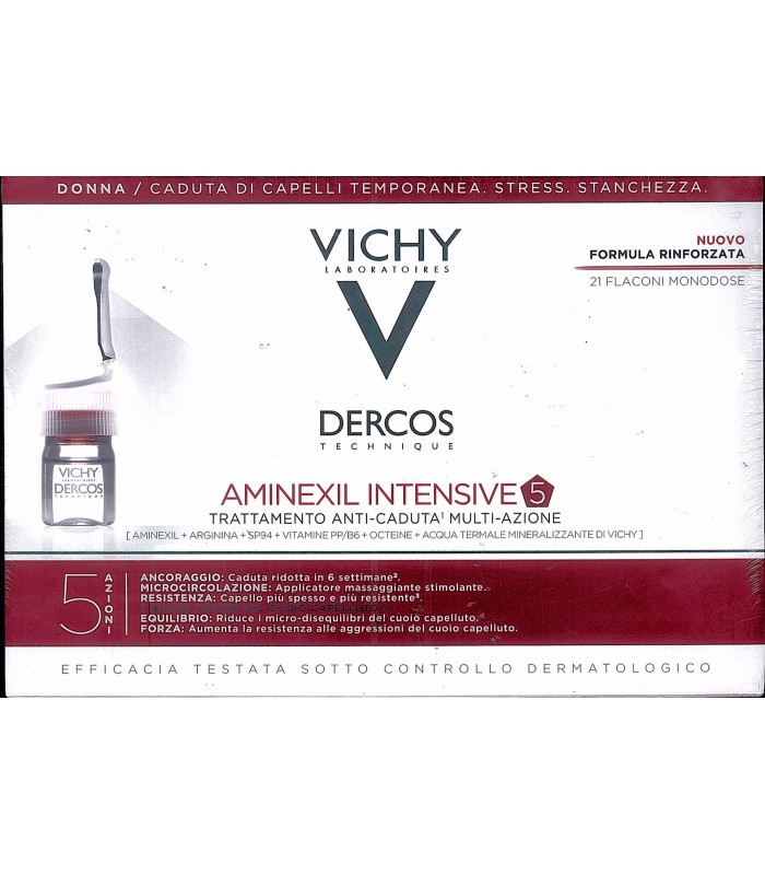 DERCOS AMINEXIL FIALE 21 DONNA 6 ML - Farmafamily.it