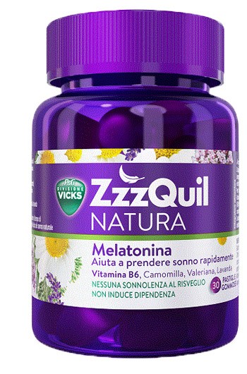 VICKS ZZZQUIL NATURA 30 PASTIGLIE GOMMOSE - Farmafamily.it