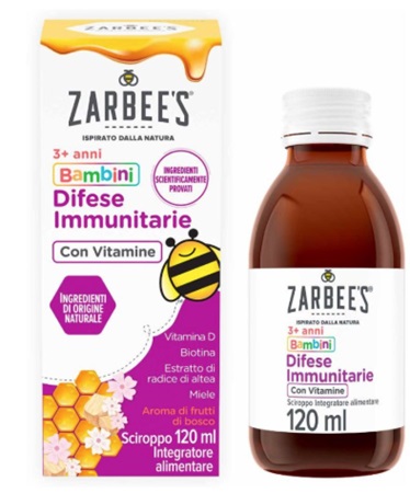 ZARBEE'S DIFESE IMMUNITARIE BAMBINI 120 ML - Farmafamily.it