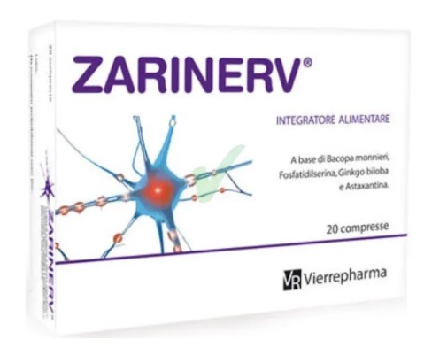 ZARINERV 20 COMPRESSE - Farmafamily.it