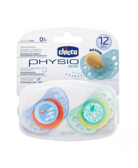 CHICCO SUCCHIETTO AIR BOY IN CAUCCIU' 16-36 MESI 2 PEZZI - Farmafamily.it